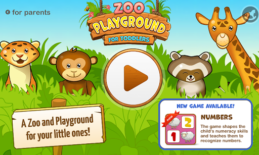 Zoo Playground: Kids game set