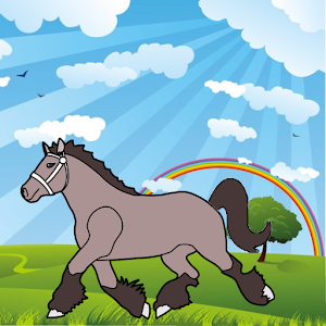 Coloring Book: Horses! logo