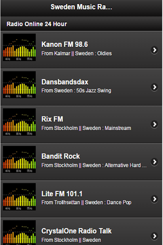 【免費音樂App】Sweden Music Radio-APP點子