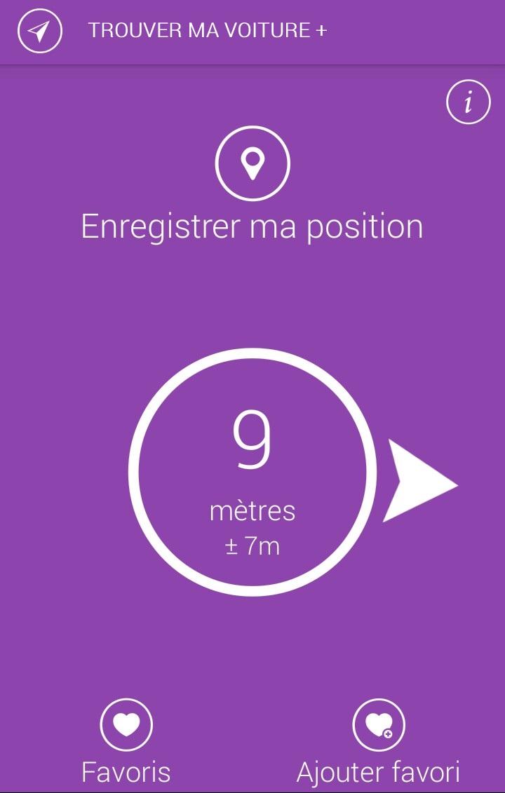 Android application Find My Car + LabOfApp screenshort