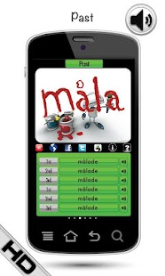 Swedish Verbs HD LearnBots Screenshots 3