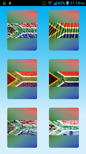 【免費個人化App】South African Flag-APP點子