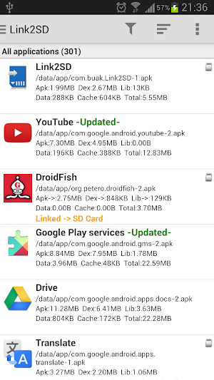 Link2SD Plus 3.5.3 Patched APK