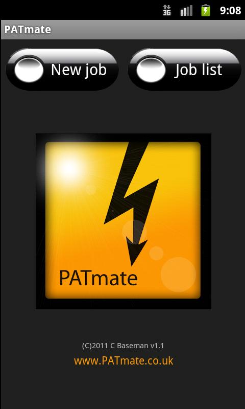 Android application PATmate screenshort