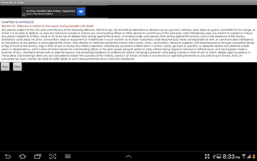 【免費書籍App】Army Act - India-APP點子