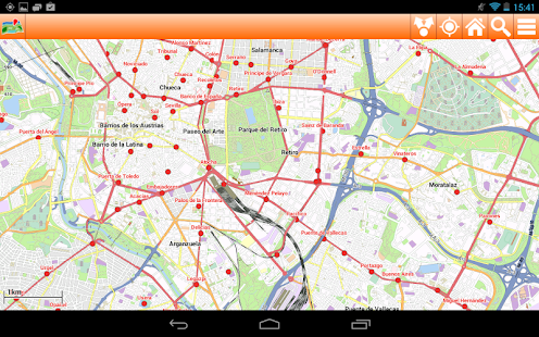 Madrid Offline mappa Map Screenshots 6