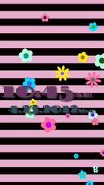 [Free]Flower Flow! CustomClock poster 3