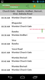 Mumbai Suburban Train Timings poster 6