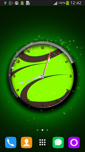 Wasabi Clock Live Wallpaper