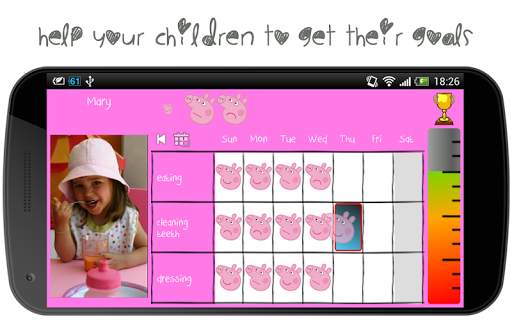 Kids chore chart