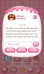 GO SMS LOVE CANDY MOCMOC THEME(圖4)-速報App