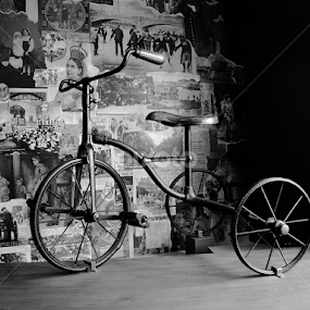 Time by Goran Lee - Black & White Abstract