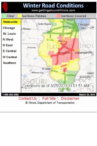 IDOT Road Conditions IL