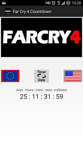 Far Cry 4 Countdown Widget