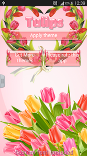 GO SMS Tulips Screenshots 7