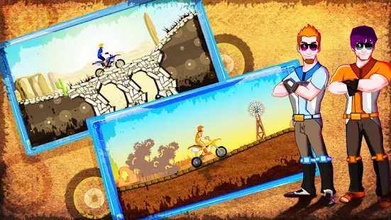 Desert Rage - Bike Racing Game(圖2)-速報App