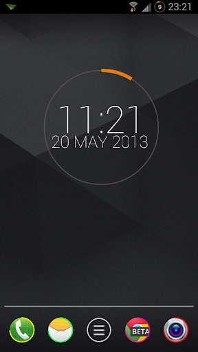 Battery Clock UCCW Skin