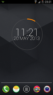 Free Download Battery Clock UCCW Skin APK for Android