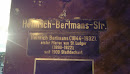 Heinrich Bertmans Gedenktafel