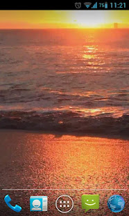 Sunset Beach Live Wallpaper HD(圖2)-速報App