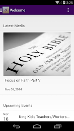 Higher Praise Family Church poster 1