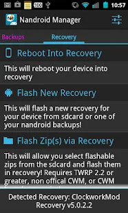Nandroid Manager Pro - screenshot thumbnail