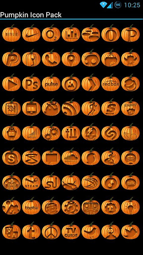 【免費個人化App】Pumpkins - Icon Pack-APP點子