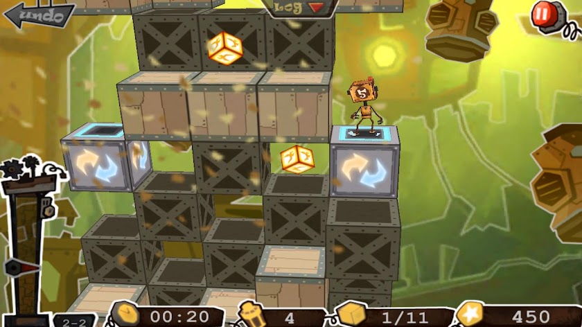 Robo5: 3D Action Puzzle Screen 2