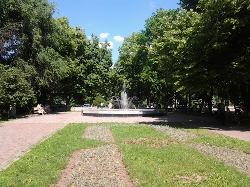 Фонтан в Петровском парке