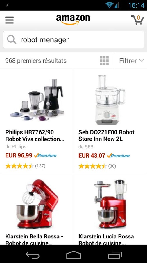   Boutique Amazon – Capture d'écran 