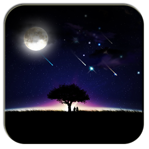 meteor and moon livewallpaper 1.8