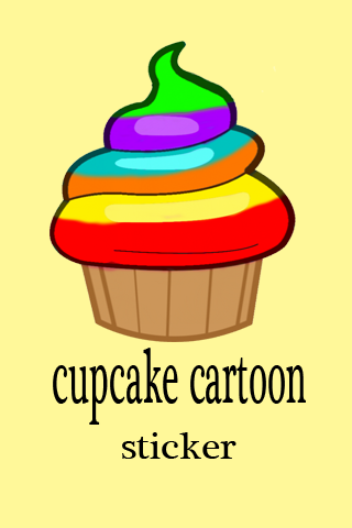 Cupcake Cartoon Camera