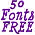 Fonts for FlipFont 50 #5 3.23.0