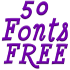 Fonts for FlipFont 50 #53.23.0