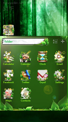 Forest GO LuancherEX Theme