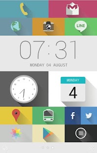 How to install 壁紙画像きせかえ無料【ロングシャドータイル】buzzHOME 2.0 unlimited apk for android