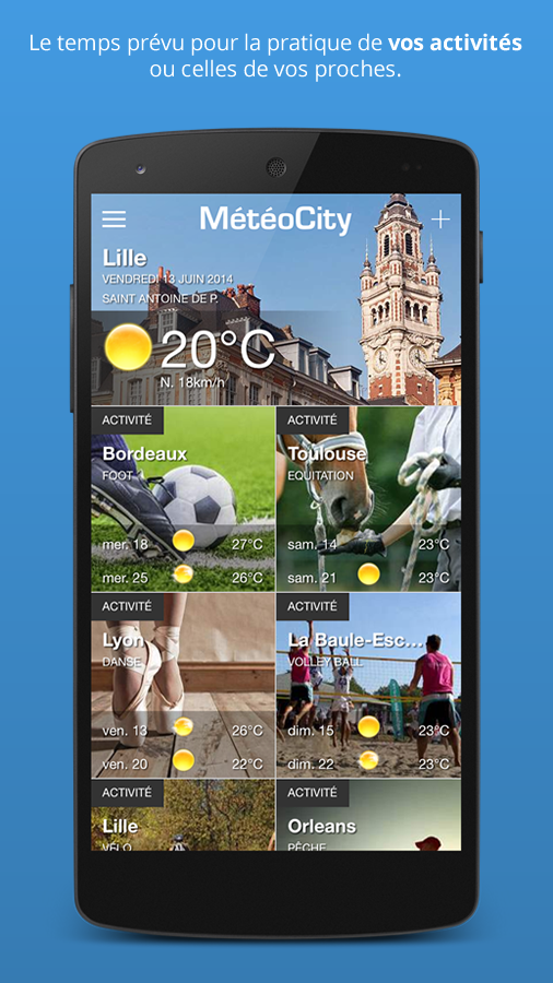 MétéoCity Screen 3