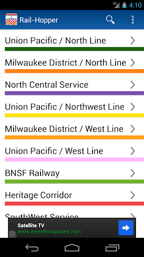 【免費旅遊App】Rail-Hopper for Metra-APP點子