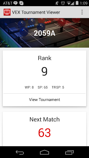 VEX Tournament Viewer