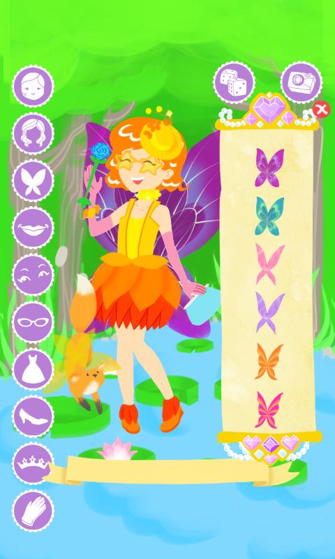 Fairy Fashion Show Dress Up Screen 4