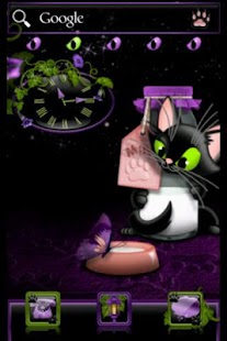 Lastest ADW Launcher Theme Black Kitty APK