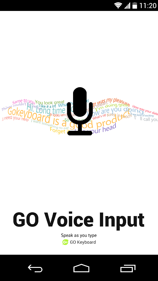 GO Keyboard - screenshot