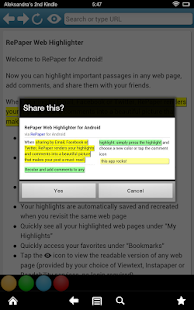 RePaper Web Highlighter Screenshots 5