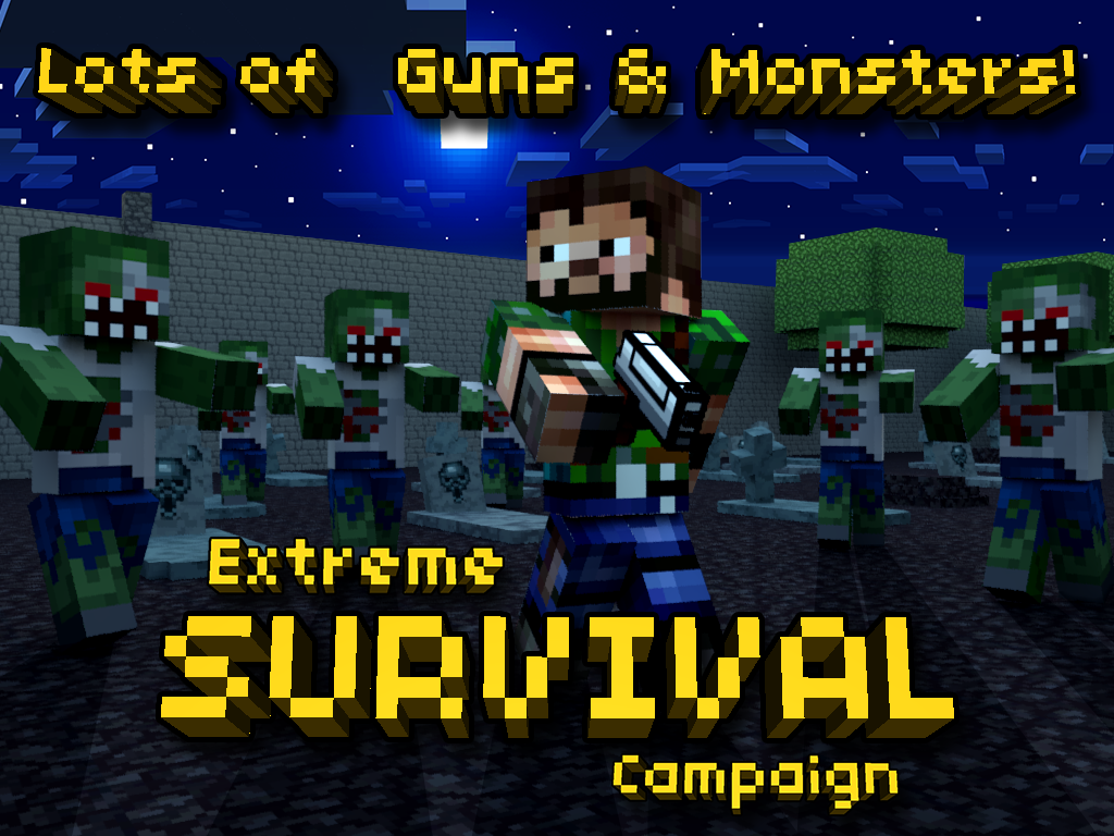 Pixel Gun 3D (Minecraft style) v3.9 [Apk+Data] [Android 