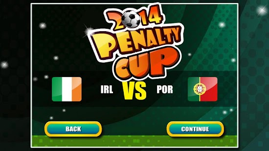 Android application 2014 Penalty Cup screenshot