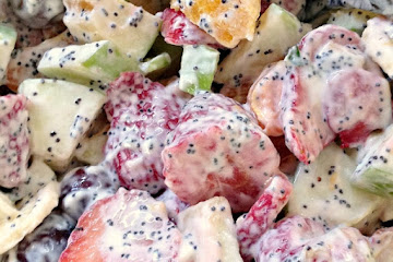 Fruit Salad with Poppyseed Dressing