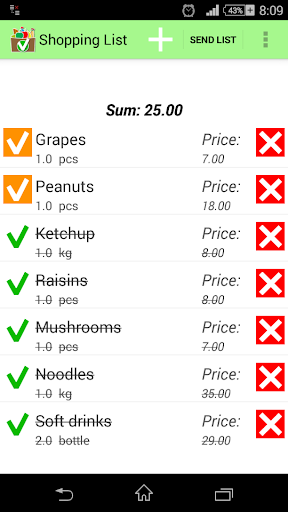 Shopping List Pro