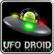 UFOのドロイドライブバッテリーウィジェット
