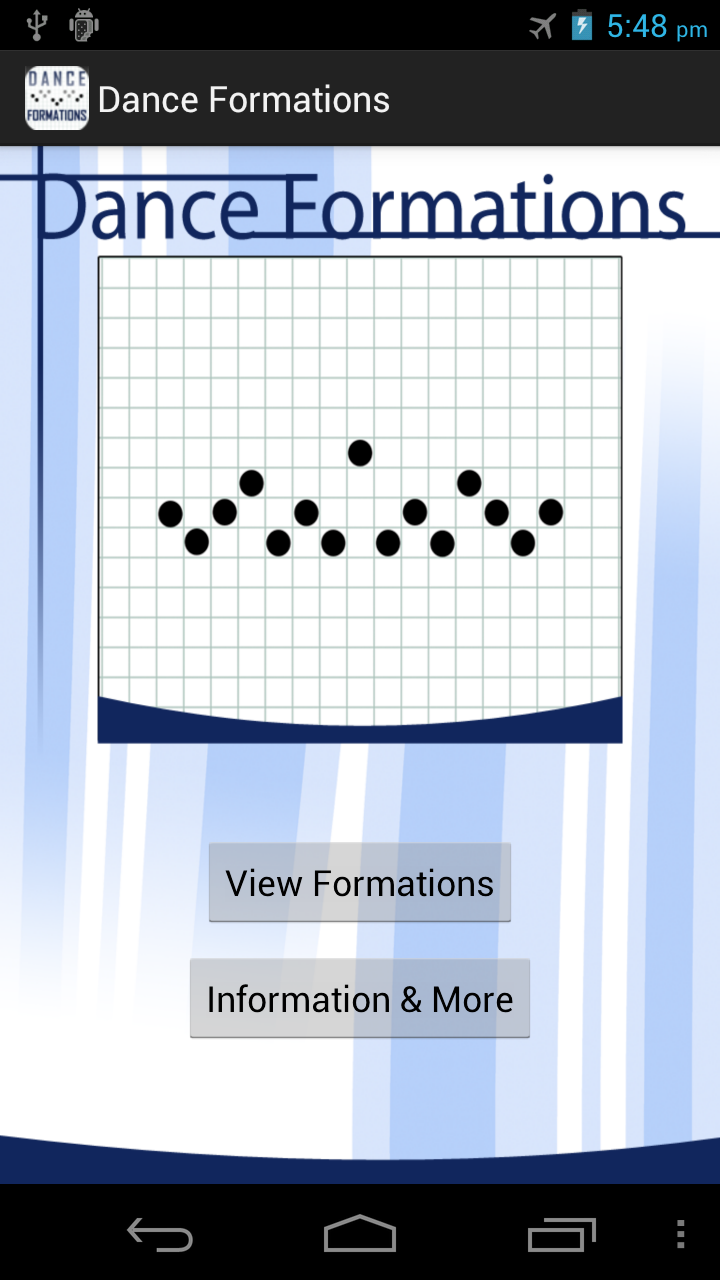 Dance &amp; Cheer Formations Screen 1