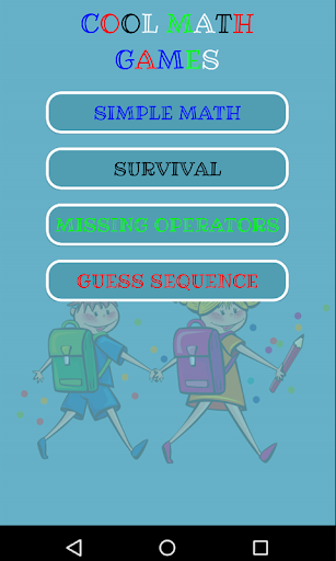 Cool Math Games for Kids